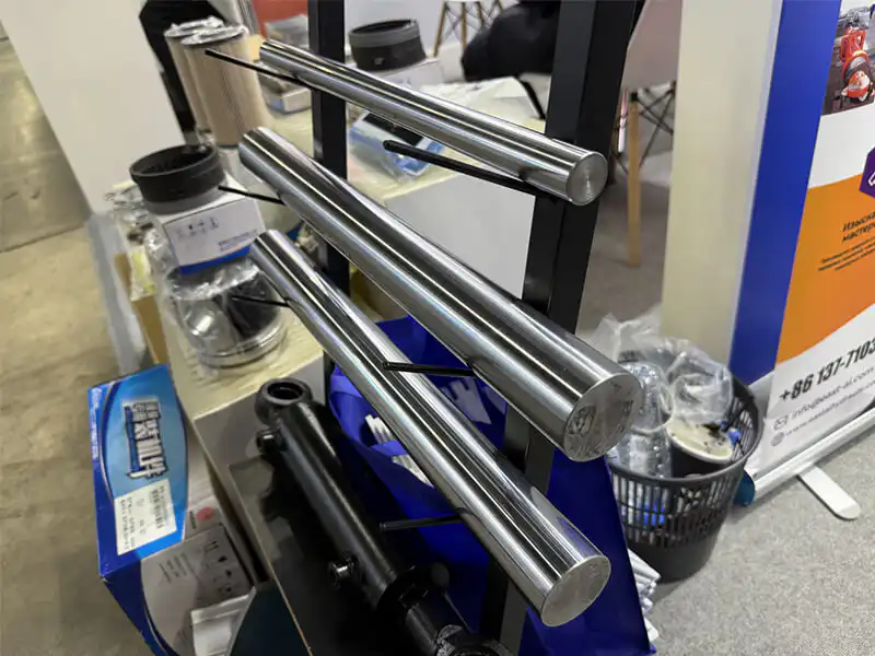 EASTAI professional exhibition booth for hydraulic machinery solutions