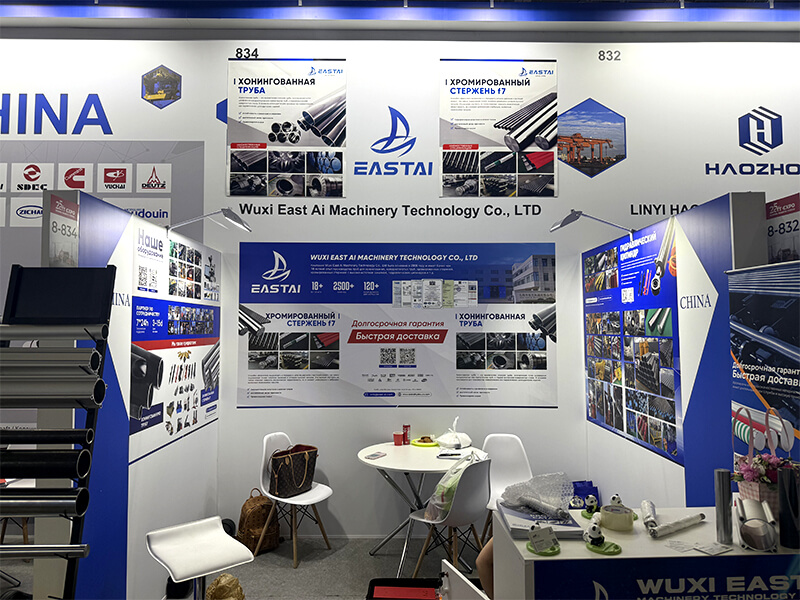 EASTAI booth overview at major hydraulic industry trade fair