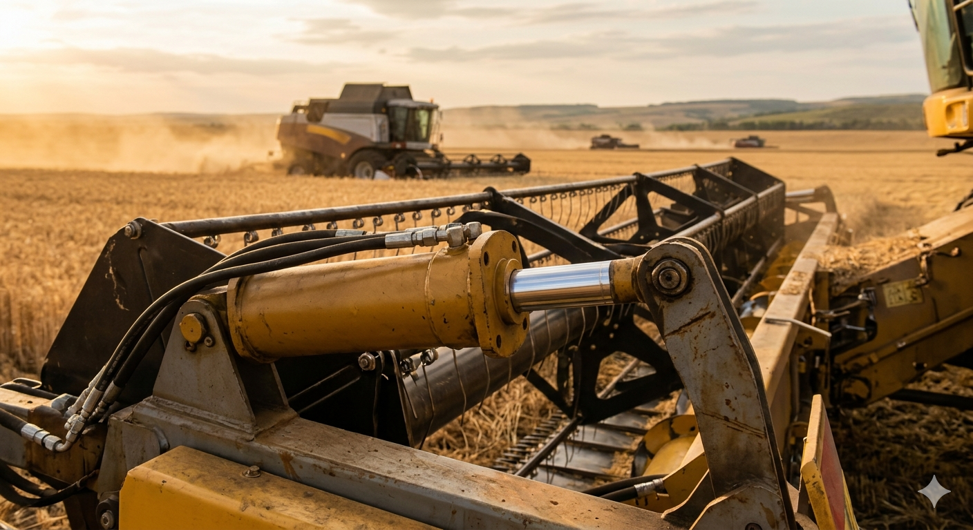 Durable Hydraulic Cylinders on a 30-Ton Excavator in a Dust-Filled, Harsh Field Environment. Built to Endure High-Frequency Impacts and Heavy Loads.